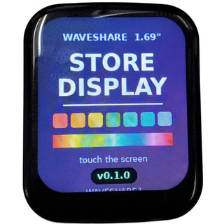 1.69inch Round LCD Display Module with Touch Panel - 240x280 - SPI And I2C