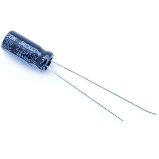 2.2uF 50 Volt Electrolytic Capacitor