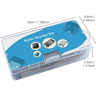 ESP32 Starter Kit - OLED, Breadboard, Sensors, Arduino IDE
