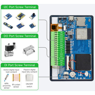 ESP32-S3 4.3" AI Voice Touch Display Board with Case