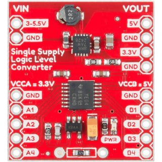 4-Channel Bidirectional Logic Level Converter Board