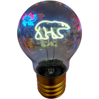 USB-C Rechargeable Decorative Bear LED Filament Bulb