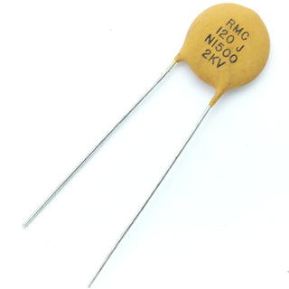 ceramic capacitor 120 pF ±5% 2000 volts N1500