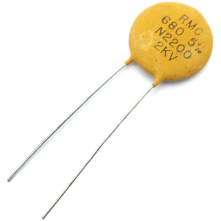 ceramic capacitor 680 pF ±5% 2000 volts N2200