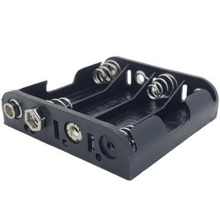 4 AA Battery Holder - 6V Output with 9V Snap Connector
