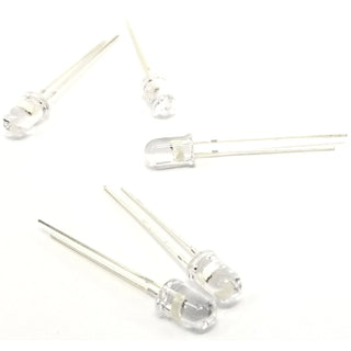 Flicker Flame Orange LED 5mm 5-Pack