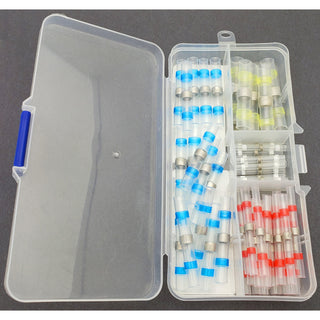 Butt Connectors With Solder - Assortment - 50 Pcs