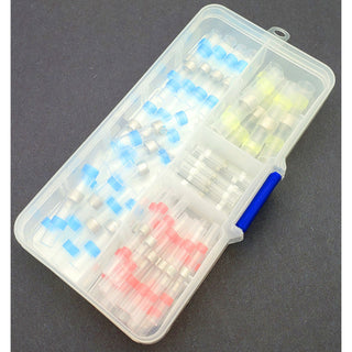 Butt Connectors With Solder - Assortment - 50 Pcs