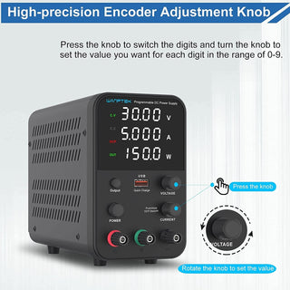 30V 5A Adjustable Bench Top LAB DC Power Supply