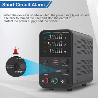 30V 5A Adjustable Bench Top LAB DC Power Supply