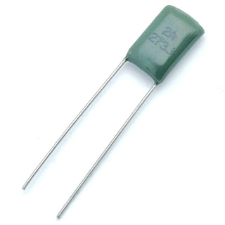 film capacitor 0.027 μF ±5% 100 volts metallized polyester