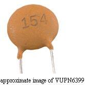 ceramic capacitor 82 pF ±10% 1000 volts