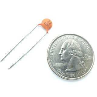 ceramic capacitor 82 pF ±10% 1000 volts