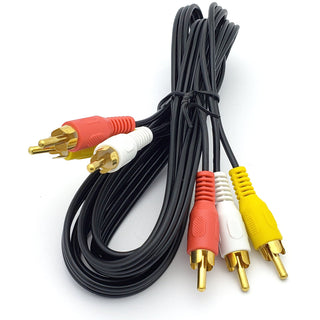 Composite RCA Audio/Video Cable 6 Foot