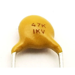 ceramic capacitor 47 pF ±10% 1000 volts