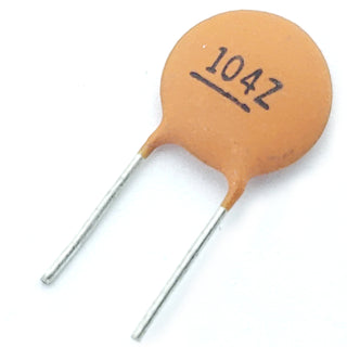 ceramic capacitor 0.1 μF +80%-20% 50 volts Y5V