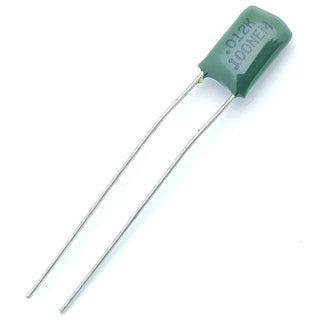 film capacitor 0.012 μF ±10% 100 volts metallized polyester