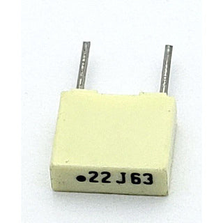 film capacitor 0.22 μF ±5% 63 volts