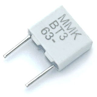 film capacitor 0.047 μF ±10% 63 volts metallized polyester