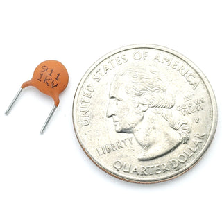 ceramic capacitor 910 pF 1000 volts