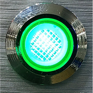 Panel Mount LED Indicator Medium Series 12V - 0.46" (11.8mm) Hole