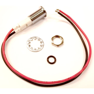 Panel Mount LED Indicator Medium Series 12V - 0.46" (11.8mm) Hole