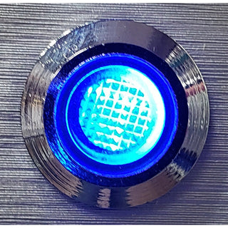 Panel Mount LED Indicator Medium Series 12V - 0.46" (11.8mm) Hole