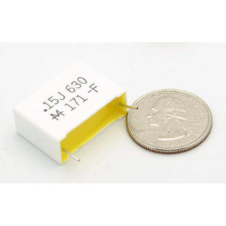 film capacitor 0.15 μF ±5% 630 volts polypropylene