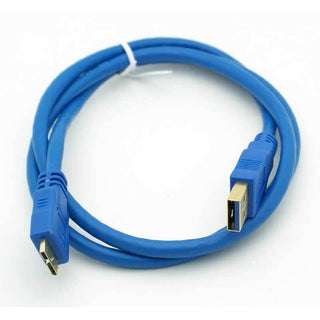 3' USB 3.0 A Male - Micro-B Male Cable