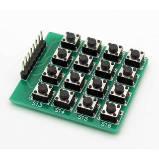 16-Button Tactile Keypad Matrix (D72)