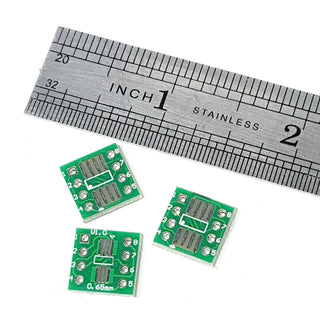 8-Pin SOIC-to-DIP Adapter - 3 Pack (D80)