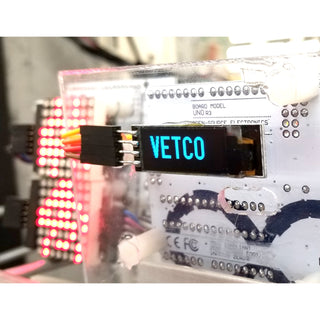 0.91'' 128x32 IIC I2C Blue OLED LCD Display DIY Module DC3.3V 5V For PIC Arduino (D107)