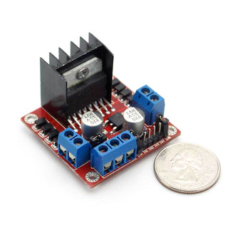 Arduino or Raspberry Pi L298N Motor Driver Module (D83)