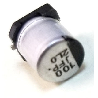 100uF 6.3V SMT (SMD) Surface Mount Capacitor