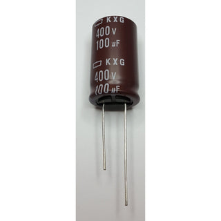 aluminum electrolytic capacitor 100 uF ±20% 400 volts