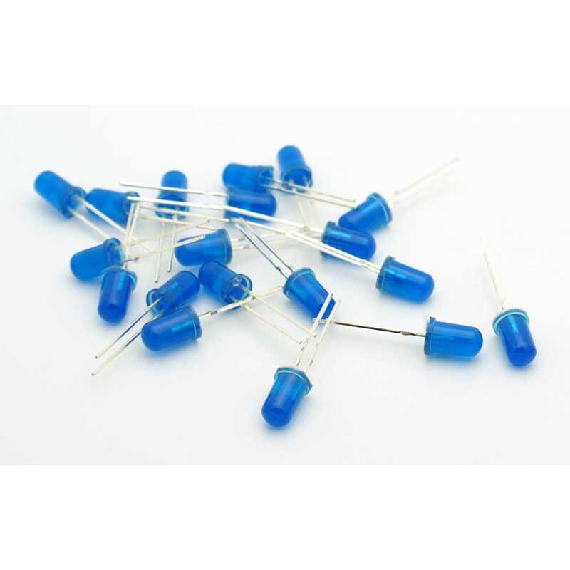 Blue 5mm LED 20-Pack – Vetco Electronics