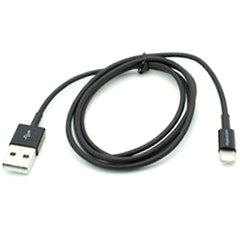 iPhone, iPad and iPod Lightning Charging & Data Cable - 3' Black