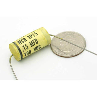 film capacitor 0.15 μF ±10% 100 volts Metalized Polyester