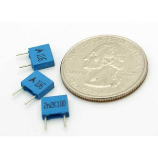film capacitor 2200 pF ±10% 100 volts