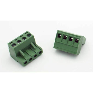 4 Position Phoenix Connector Plug - (12-22AWG Wire / 15A)