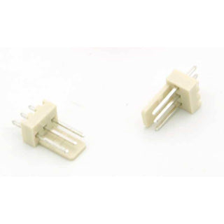 3 Pin 0.1" Polarized Locking Male Header - 2 Pack