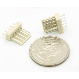 5 Pin 0.1" Polarized Locking Male Header - 2 Pack