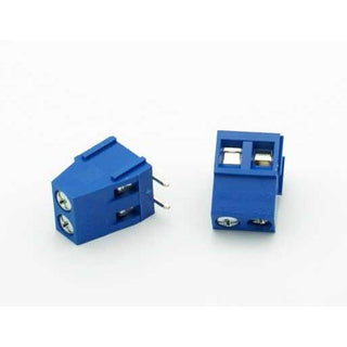 PC Board Mount Screw Terminal Block 90° - 2 Position (14-22AWG)