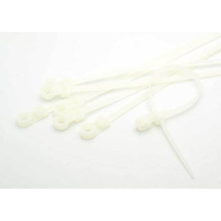 8" Cable Tie w/Nail Hole - 100 Pack