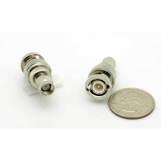 Reverse SMA Male - BNC Male Adapter