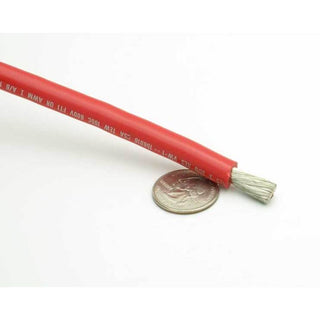 4 AWG Wire - Red