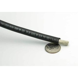 4 AWG Wire - Black