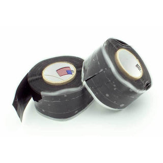 Self-Fusing Silicone Rubber Tape - Black - 2 Pack