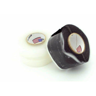 Self-Fusing Silicone Rubber Tape - Black & Clear - 2 Pack