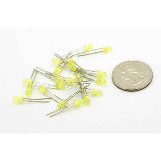 Yellow 3mm LED 20-Pack